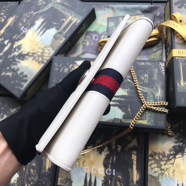 Gucci女包 546592 古馳2019早春新款 ophia系列全皮斜挎包 Gucci錢包式斜挎包  gqy1101